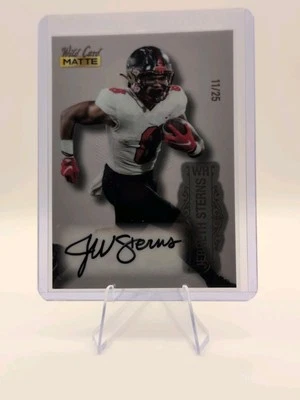 JERRETH STERNS 2022 WILD CARD MATTE AUTO CARD #MB-A  /25 - Image 1 of 2