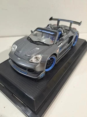 Muscle Machines 1:24 Die Cast Muscle Tuner Toyota MRS (MR2) Spyder Car w/Base - Image 1 of 4