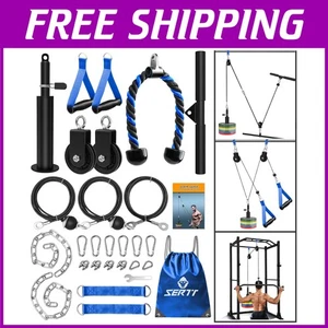 Biceps Curl Tricep Pulldown Attachment - Picture 1 of 9