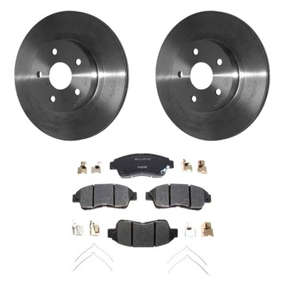 For Toyota RAV4 1996-2000 Raybestos R-Line Plain Front Brake Kit w Ceramic Pads - Imagem 1 de 3
