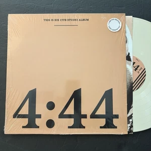 Jay-z 4:44 Vinyl limited Edition White Record Hip Hop Insert Shrink NM 2017 - Picture 1 of 7