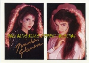 BRINKE STEVENS HANDSIGNIERTE VISITENKARTE FÜR VISAGISTIN Lesa-Ann Pedriana - Bild 1 von 1