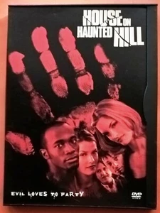 House on Haunted Hill DVD Region 1 Geoffrey Rush Famke Janssen Taye Diggs Malone - Picture 1 of 3