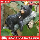 Little Bear Baby Statue Animal Decoration Black Bear Ornaments Gift for Friends