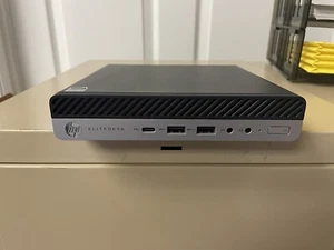 10 X HP EliteDesk 705 G4 Mini Desktop PC AMD Ryzen 3 PRO 2200GE 16gb 512GB No OS - Picture 1 of 3