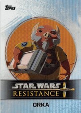TOPPS 2019 STAR WARS RESISTANCE PICK-A-CARD BASE,HOLO-FOIL,POP-UP,TATTOO,WRAPPER
