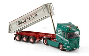 for WSI for DAF XF 4X2 TIPPER TRAILER - 3 AXLE for SAUERBAUM 1:50 Truck Model - Picture 1 of 4