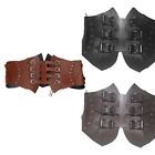 Vintage Medieval Waist for Cosplay Parties Synthetic Leather Girdle Belts