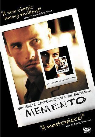 Memento DVD Neo-Noir Christopher Nolan, Guy Pearce LINER NOTES 2001 - Image 1 of 1