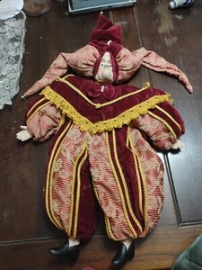 Stuffed Court Jester, Royal Jester, Play Jester Doll - Picture 1 of 9