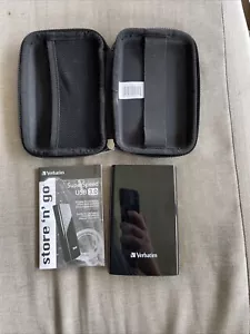 Verbatim 53023 External Hard Drive 1TB USB3.0 SH2206 SNG500GB Used (165) - Picture 1 of 10