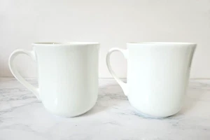 2 WEDGWOOD Gourmet Coffee Mugs Cups Bone China Professional Dinnerware Gourmet - Picture 1 of 9