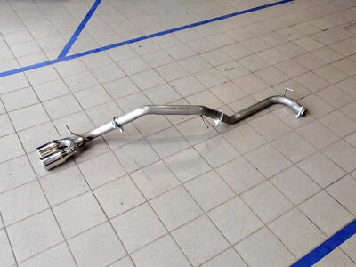 Silenciador trasero Ford Focus Mk3 1.0 Eco tubo de eliminación - tubo de escape doble 3" A Foto 1 de 4