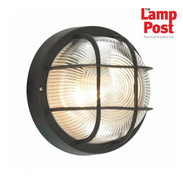 Lámpara de pared redonda para jardín exterior Forum CZ-20947-BLK Marte Foto 1 de 1