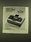 1970 Roberts 150D Invert-o-matic Stereo Cassette Ad