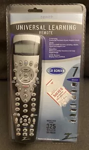 Zenith ZNLCD7 7 Universal Learning Remote Control LCD Screen NEW(Includes 4 AAA) - Picture 1 of 9