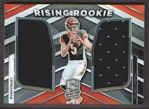 2019 Panini Spectra Football Rising Rookie Materials #6 Ryan Finley 41/99 - Picture 1 of 2