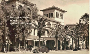 University Hall U. OF R. Redlands California Real Photo Postcard Photograph RPPC - Bild 1 von 5