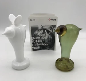 Rare! Littala 2008 collection “Ursula & Valdemar” 5” Bird By Oiva Toikka Signed - Imagen 1 de 11
