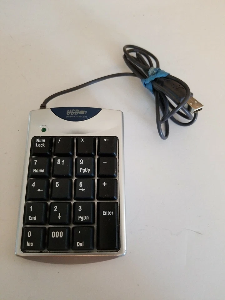 USB 19 keys Numeric Number Num Pad Keypad Keyboard for Laptop Notebook - Image 1 of 1
