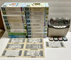 CRICUT Provo Craft Juego de Cartuchos de Fuente Lote 18 Completo con Jukebox, Disney - Imagen 1 de 8