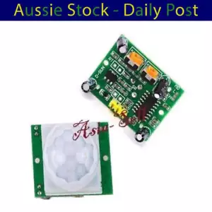 Detector de sensor de movimiento piroeléctrico IR infrarrojo humano PIR HCSR501 5 piezas HC-SR501 - Imagen 1 de 1