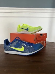 Nike Zoom Matumbo 2 Blue/Yellow New In Box Mens 7 / Womens 8.5 Track & Field - Picture 1 of 11