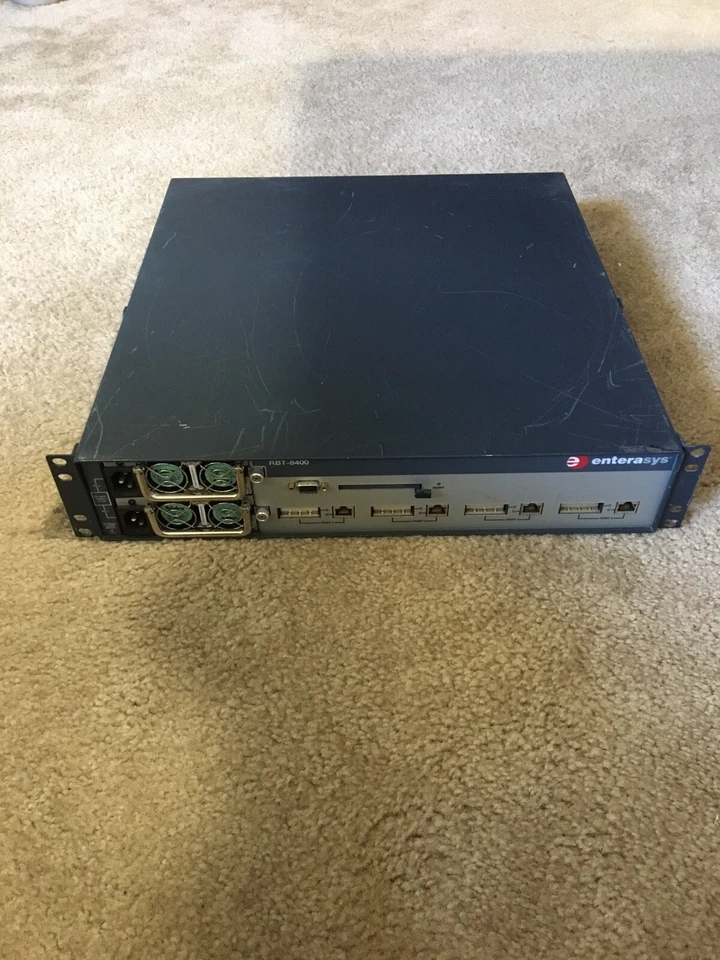 ENTERASYS RBT-8400 ROAMABOUT 4 PORT GIGABIT WIRELESS MANAGED SWITCH, WORKING - Image 1 of 4