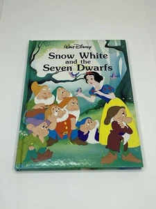 Vintage Snow White And The Seven Dwarfs Walt 1987 Hardcover Book - Picture 1 of 6