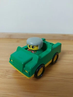 Lego Duplo * Fahrzeug * Auto mit Fahrer, Figur, Oma * alt - Bild 1 von 4