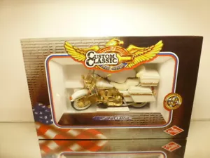 GUILOY 17502 CUSTOM AMERICAN CRUISER "HARLEY DAVIDSON" 1:10 - GOOD IN BOX - Imagen 1 de 11