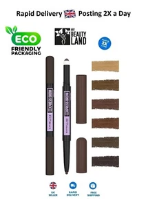 Maybelline Express Brow Duo Eyebrow Filling 2-In-1 Pencil Pen + Filling Powder - Picture 1 of 19