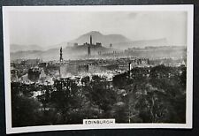 Edinburgh  Skyline    Scotland   Vintage Photocard 
