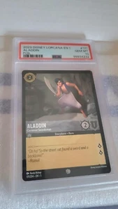 2023 Disney Lorcana #171 Aladdin - Cornered Swordsman Foil PSA 10 Gem Mint - Picture 1 of 2