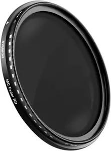 Polaroid Optics 58mm Variable Range ND2-ND2000 Neutral Density (ND) Fader Filter - Picture 1 of 8