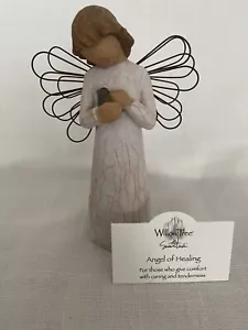 Willow Tree Angel Of Healing 26020  NIB Holding Bird Get Well Caregiver - Picture 1 of 2