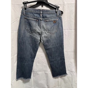 Joe's Jeans Denim Capri ausgefranster Saum Cropped Jeans blau Damengröße 8 - Bild 1 von 7