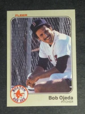 1983 Fleer Bob Ojeda #190 Red Sox NM/MT OR BETTER  002 - Image 1 of 2