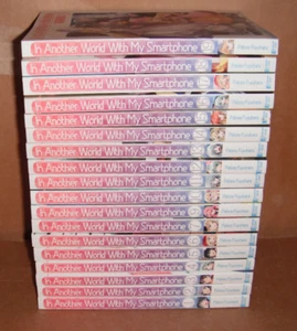 In Another World With My Smartphone Vol. 1-7, 9-19 Light Novel English - Picture 1 of 2