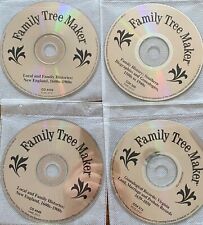 YOU PICK - Family Tree Maker Genealogy Reference CD Death Birth Military Records