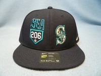 New Era 59fifty Seattle Mariners Area Code 6 Brand New Fitted Cap Hat Mlb Ebay