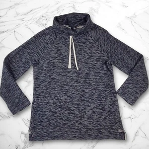 J Crew Men's Turtleneck Cowl Neck Pullover Sweater Sz S/M Drawstring - Picture 1 of 11