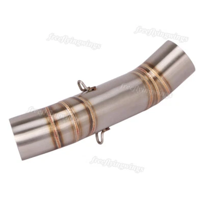 For Honda CBR500 CB500F 2016-2024 Exhaust Mid Link Pipe Connecting Slip On 51MM — 第 1/4 张图片