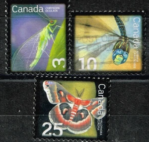 Estampillas de mariposa 2007 A-4 de insectos fauna de Canadá - Imagen 1 de 1
