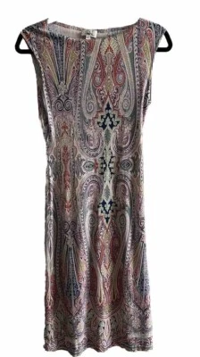 VTG Y2k Mica Sleeveless Dress M Retro   Paisley  Fairy Euro Summer Indie USA - Image 1 of 4