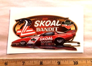 Don "THE SNAKE" Prudhomme Red SKOAL BANDIT Pontiac Trans Am Funny Car Sticker - Picture 1 of 3