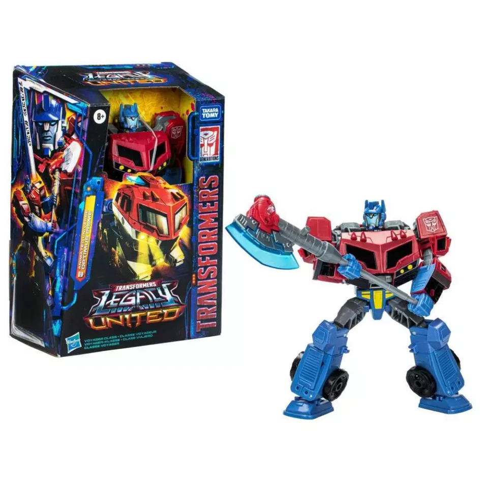 Transformers Legacy United Animated Universe Optimus Prime Action Figure HASBRO - Immagine 1 di 1