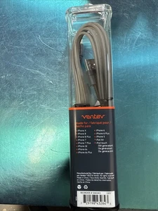 Chargesync 6 Foot tangle Free, Charging Cord For iPhone, iPod, iPad. - Picture 1 of 1