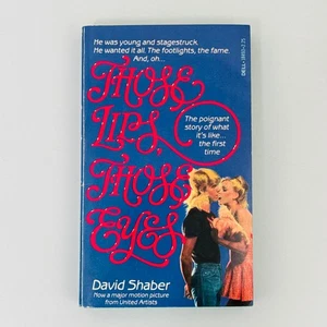 Those Lips Those Eyes David Shaber 1980 First Printing Dell Book - Foto 1 di 8