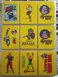 1989 Topps Nintendo Complete Trading Card Set (1-60) +Stickers (1-33) NM+ - Picture 1 of 15